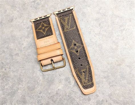 lv watch band|repurposed louis vuitton watch bands.